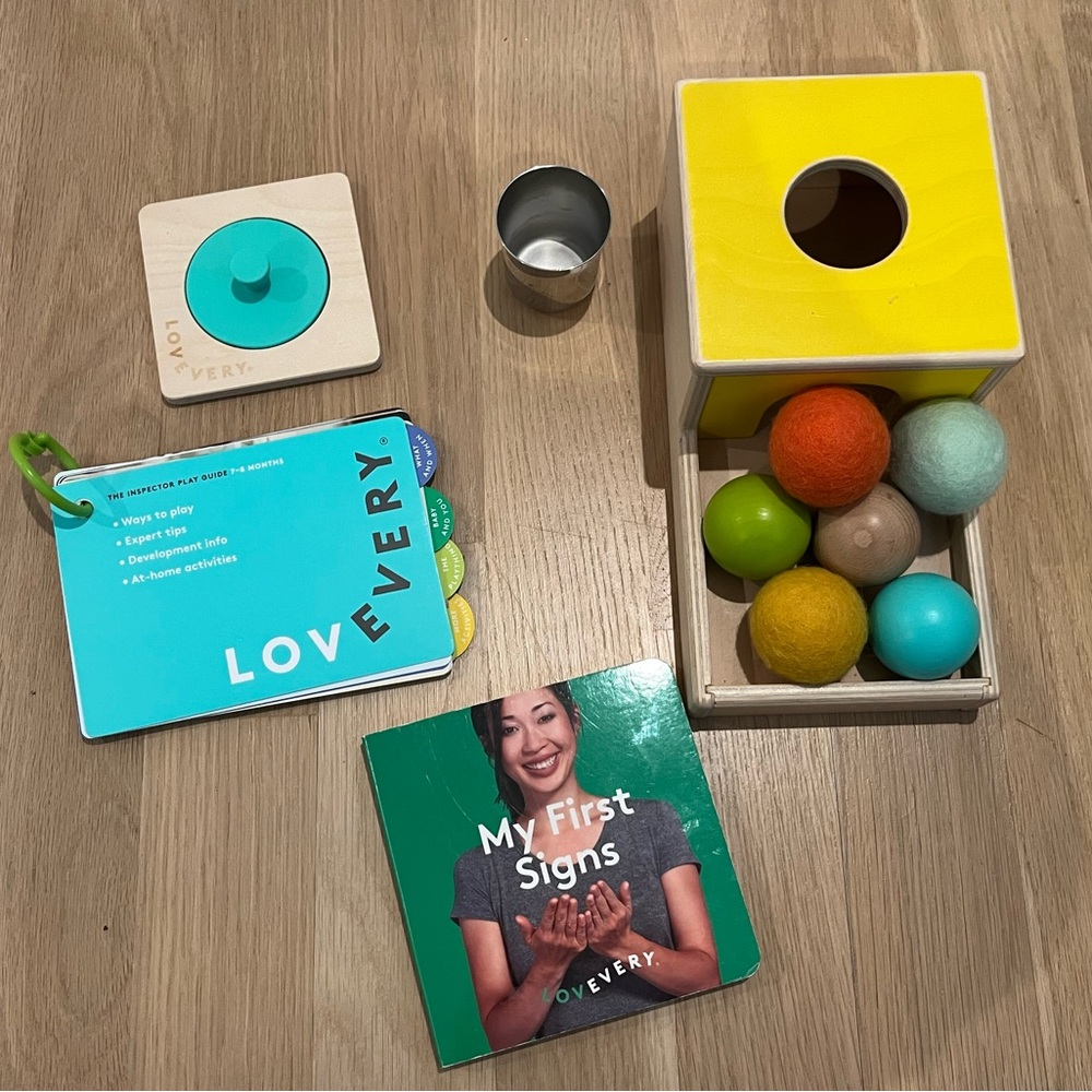 Lovevery Inspector Play Kit (Partial)